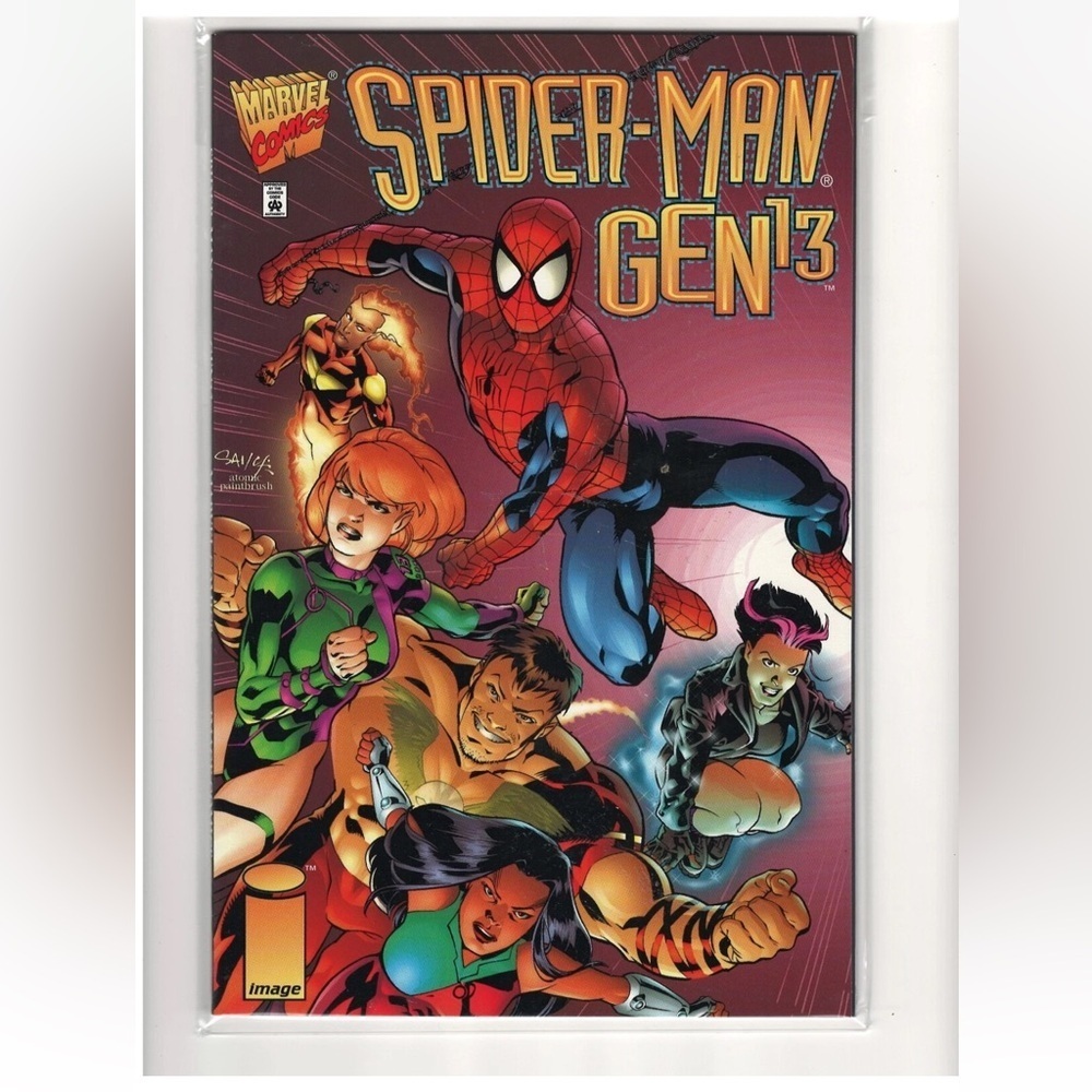 Spiderman Gen 13 #1 one-shot Peter David Stuart Immonen Image Comics 9.6